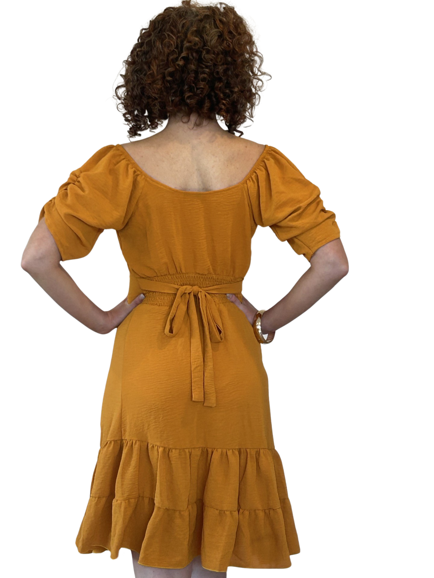 Tumeric Mini Dress