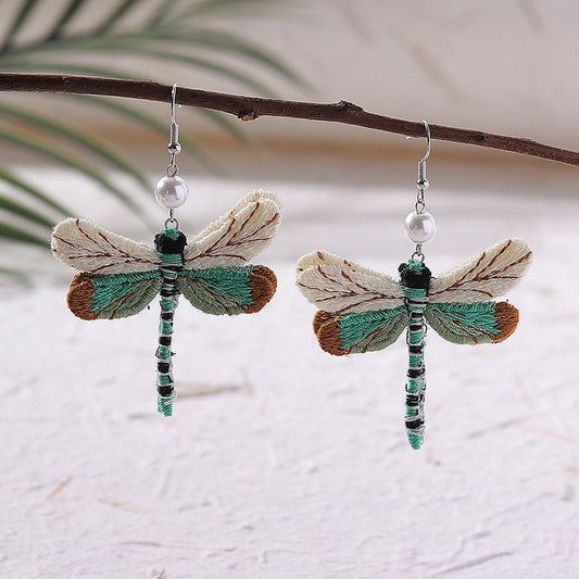 Dragonfly Handmade ear Rings