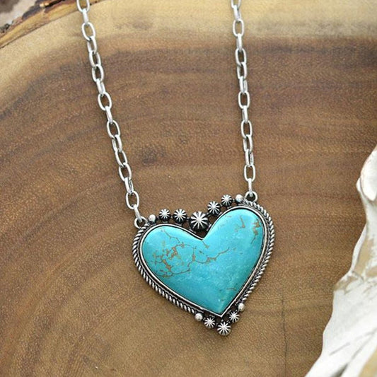 Turquoise Women'S Pendant Necklace