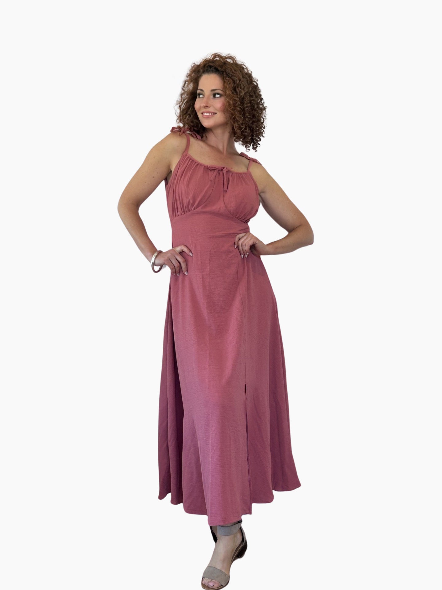 Mauve Midi Dress