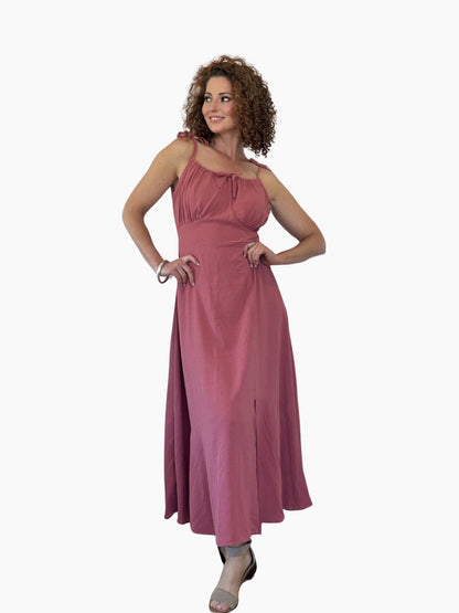 Mauve Midi Dress