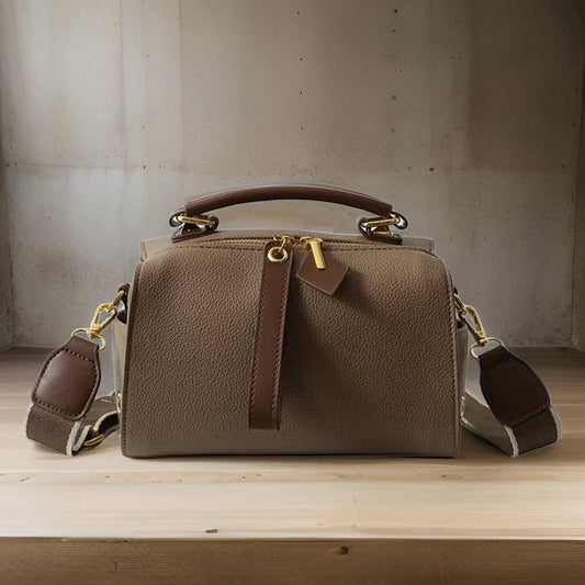 Elegant-Pillow-shape-zipper-Handbag