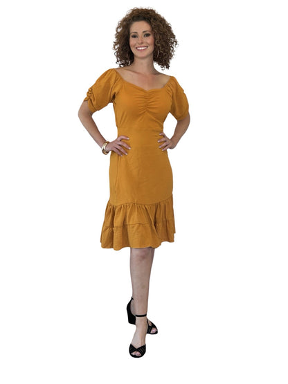 Tumeric Mini Dress