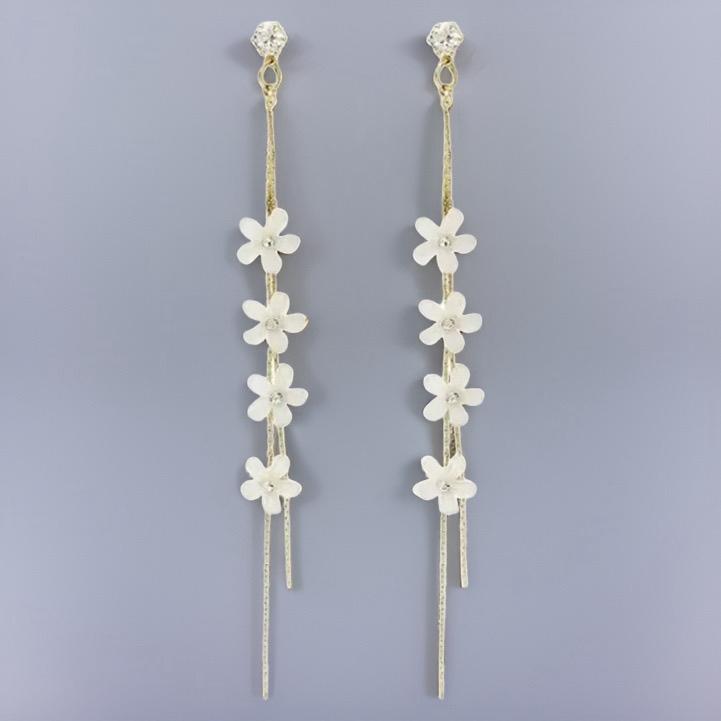 Fairy-Tassel-Flower-Earrings