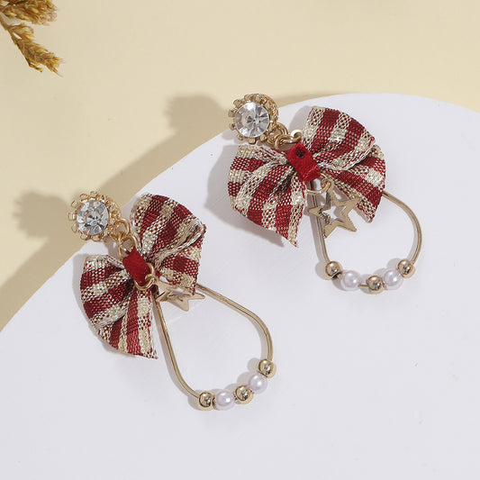 Bow Knot Drop Earrings