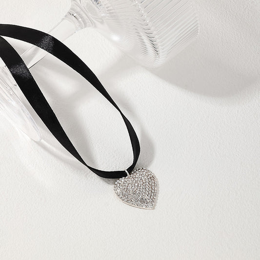 Heart Shape Pendant with Choker