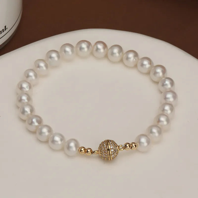 Freshwater Pearl Beaded Bracelets